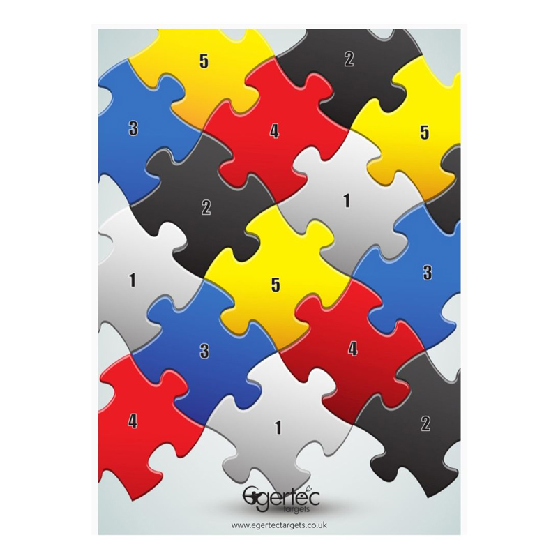 Egertec Kids & Fun Targetface Color Puzzle