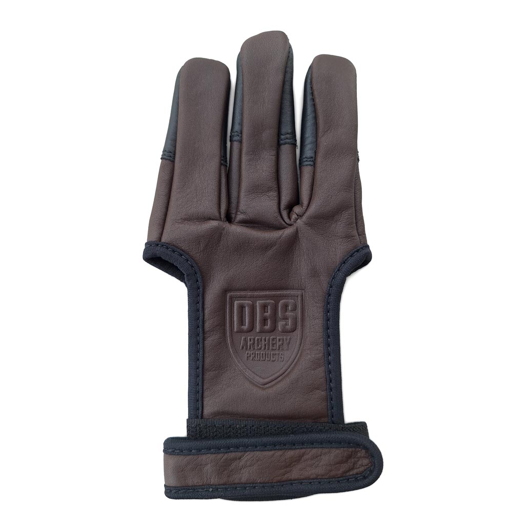 DBS Archery Shooting Glove Brown