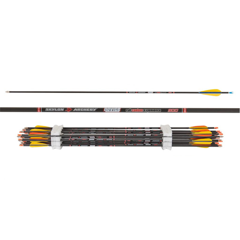  Skylon Carbon Novice Feathers ID4.2 Complete Arrow