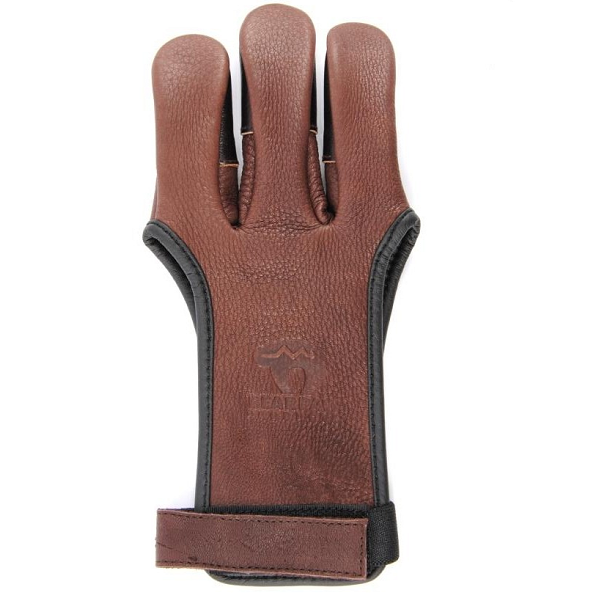 30-06 Cowhide Shooting Glove Brown 3 Finger Small – PredatorsArchery