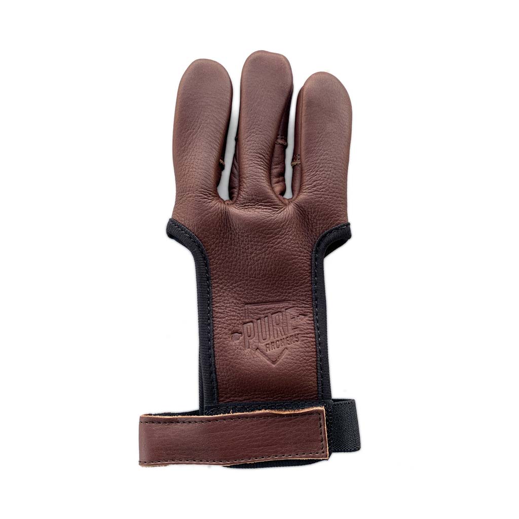[SALE] Pure Archery Glove Leather Brown