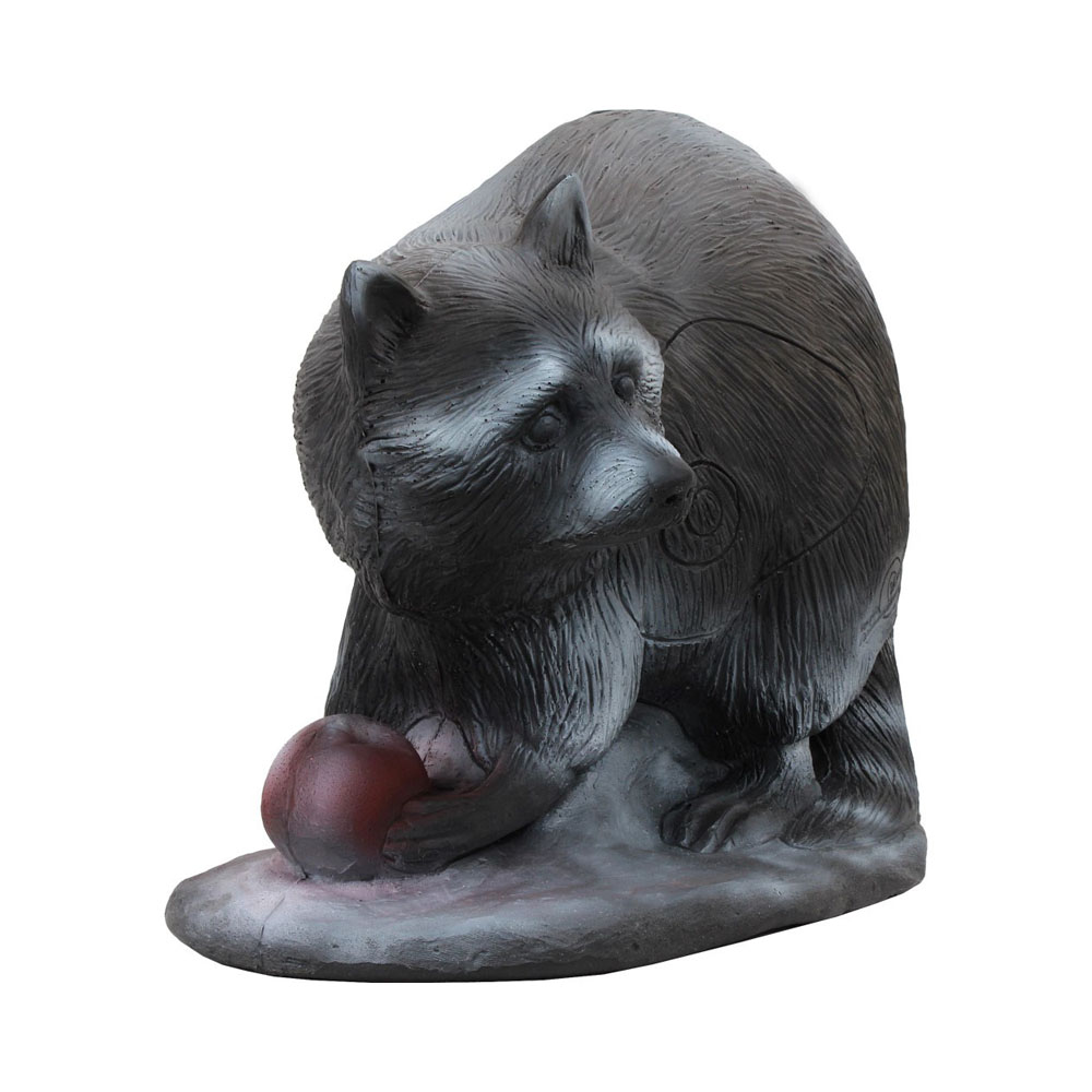 Longlife 3D Target Racoon with Apple