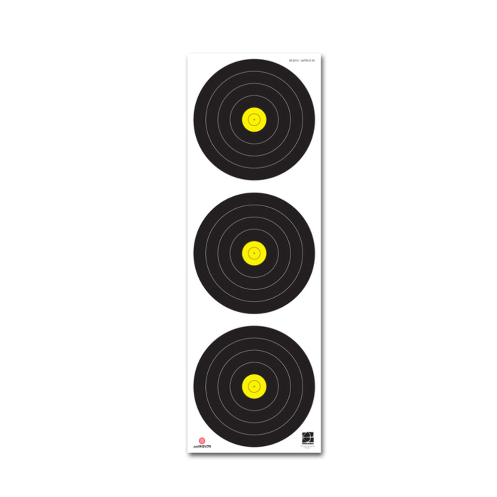 JVD Target Face Field 3x20cm Vertical